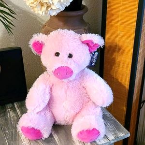 NWT SUPER SOFT PLUSH PINK LITTLE STUFFED PIGGIE
